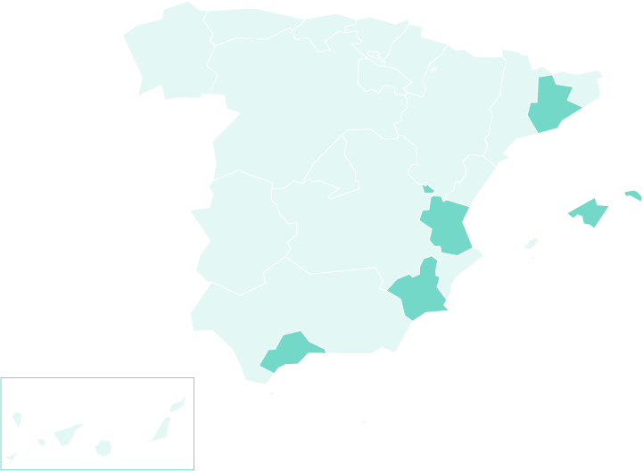Nuestros centros en España